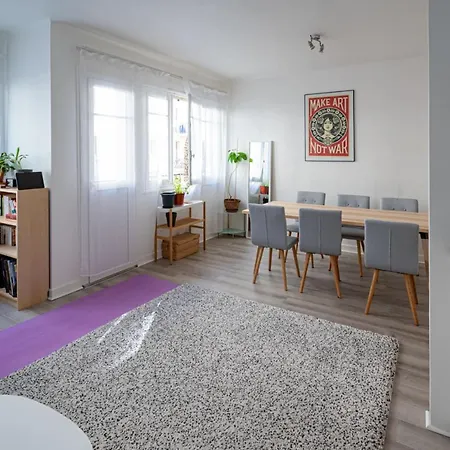 Lighting Apt Between Bastille Et Nation شقة باريس